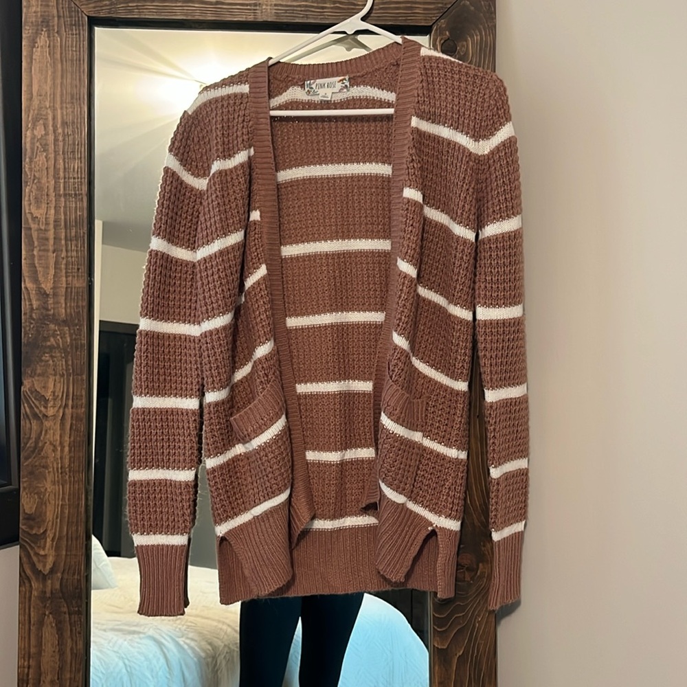Pink Rose cardigan